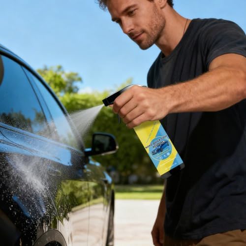 Weiirty Spray Coating Agent,Hydrophobic Ceramic Coating,Ready to Use Auto Paint Protection,Car Coating Spray,Long Lasting Protection Coatings Vehicle(300ML) for Daily use - 2