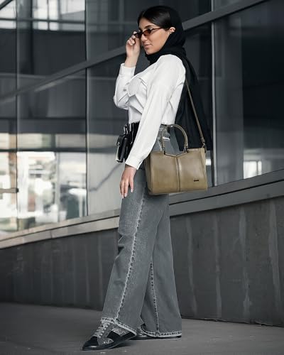 Image of EXOTIC Solid Color Hand and Sling Bag | Fasnable Bag | Shoulder Bag | Crossbody and sling Bag