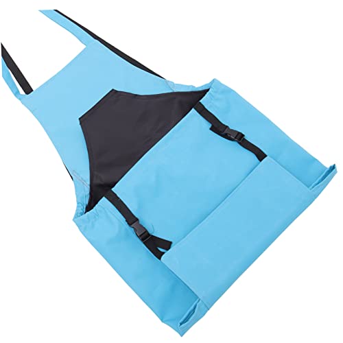 Mikikit Fruit Apron Pockets Garden Vegetable Harvesting Bag Cotton Canvas Tool Storage Apron