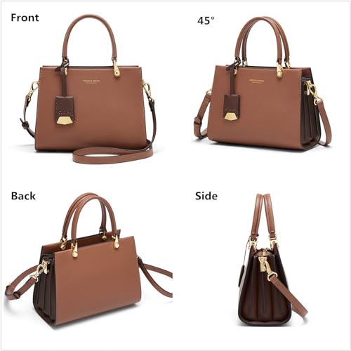 Image of Cnoles Handbags for Women Large Capacity Tote Shoulder Bags Ladies Handle Satchel Purse
