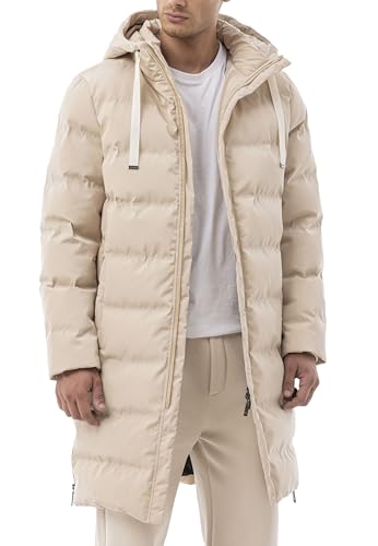 Design elegante per ogni occasione: la giacca trapuntata da uomo Redbridge M6137 colpisce per il taglio moderno e le cuciture orizzontali, che non solo mantengono il calore, ma offrono anche un look contemporaneo per diverse occasioni.