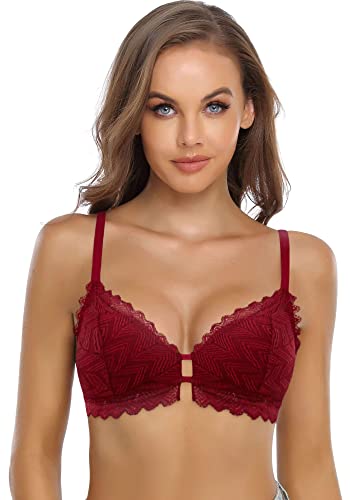 Soutien-gorge rembourré en dentelle SHEKINI avec bretelles réglables