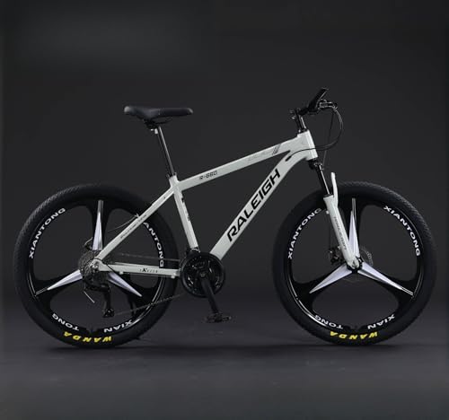 Acnivko マウンテンバイク 大人用 24/26/27.5インチ メンズ 衝撃吸収 21/24/27段変速 MTB 自転車 mountain bike オフロード 乗用自転車 超軽量アルミ合金フレームディスクブレーキ荒野越え 男の子と女の子 通勤 通学