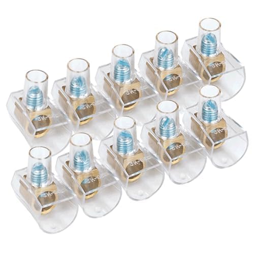 Morsettiere PC5 10 mm, 2 pezzi per blister trasparente, ideale per collegamenti elettrici affidabili. *