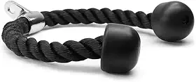 Puxador Tríceps Corda Academia Musculação Profissional 80cm