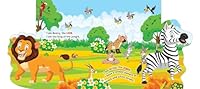 In the Jungle - Lift The Flap Book with Bright and Colourful Pictures- Early Learning Book for Children Age 3-6 Years 8195163203 Book Cover