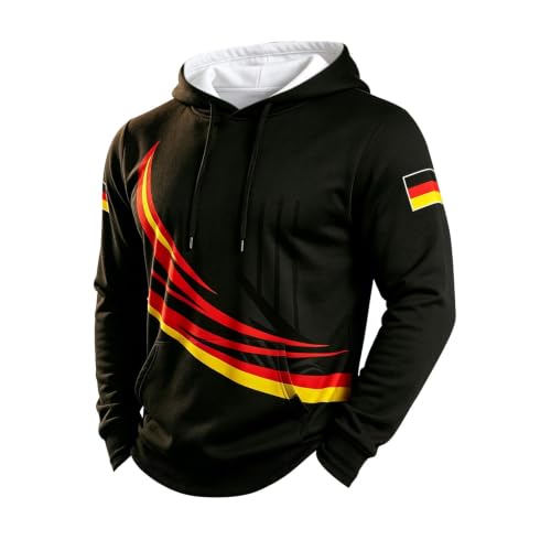 Sweat à capuche Allemagne pour rester au chaud au stade ou durant le sport quotidien