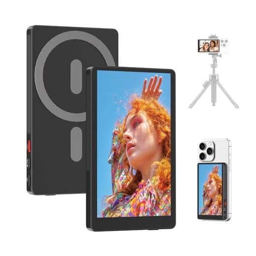 4" Wireless Back Camera Selfie Monitor