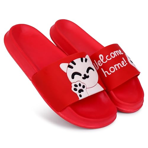 Image of Pampy Angel Welcome Women's Flip Flops Slides Back Open Household Comfortable Slippers