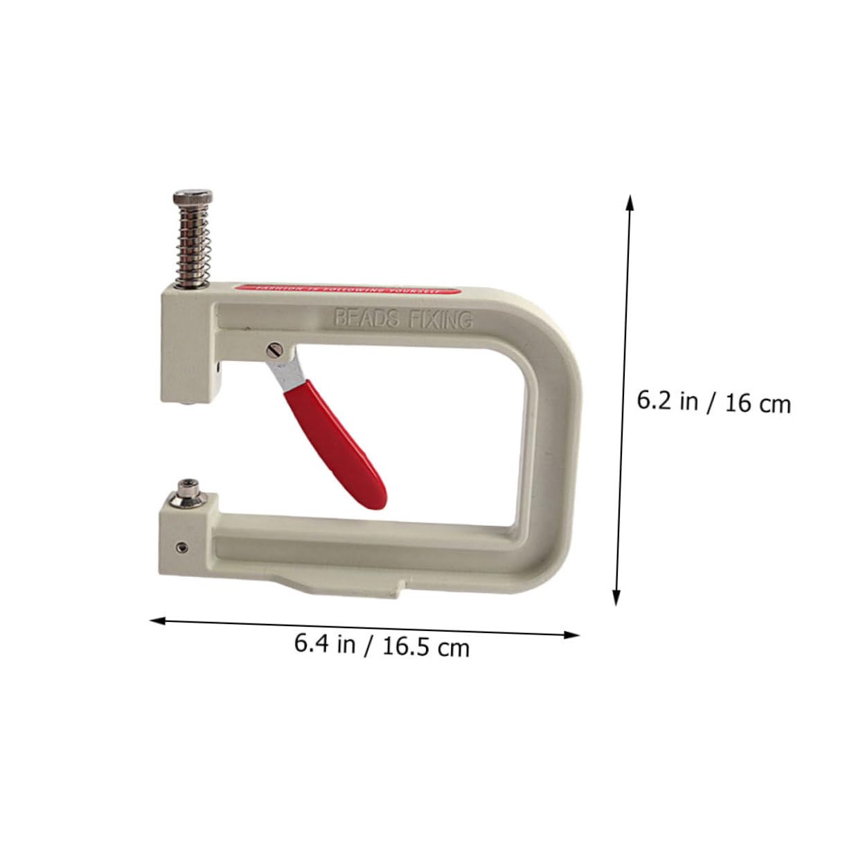 Housoutil Compact Pearl Setting Machine Hand Press Pearl Setting Tool Kit for Clothing Repair
