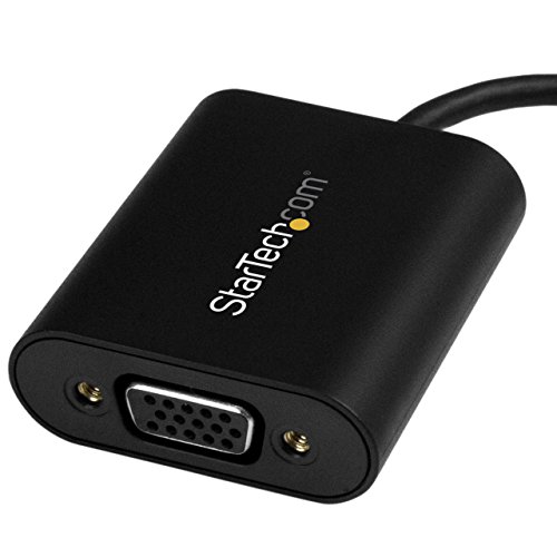 Startech.com Usb-C To Vga Adapter - 1920X1200 - Usb C Adapter - Usb Type C To Vga Monitor / Projector Adapter (Cdp2Vgasa) #TOP1