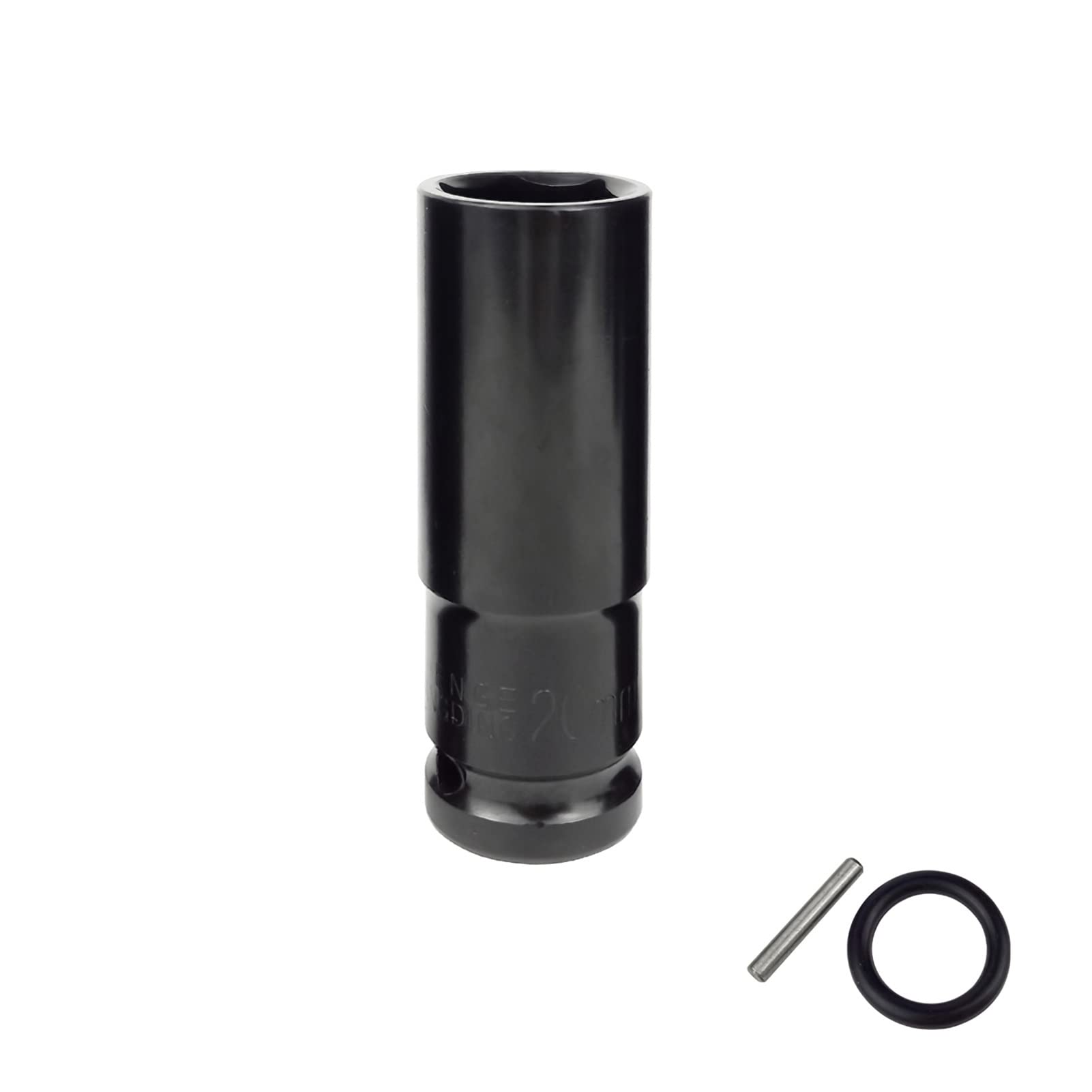 Jeu de douilles à choc profondes 3 pièces avec entraînement métrique 1/2", adaptateur de clé solide et robuste pour outils manuels et outils de réparation (couleur : 78 x 11 mm) (78 x 20 mm)