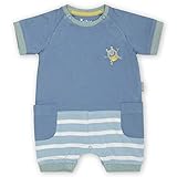 Das macht den Artikel besonders: - Zwei Druckknöpfe auf jeder Schulter für mehr Komfort bei An- und Ausziehen; - Druckknopfleiste im Schritt für schnelles Wickeln; - Aufgesetzte Taschen an den Seiten