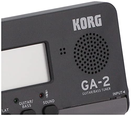 KORG GA-2 Digital Tuner for Guitar/Bass - Black - Image 8