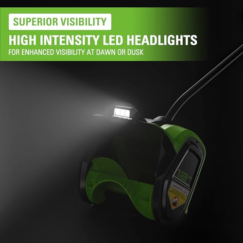 Image of Greenworks 40V 12 inch Brushless Cordless Snow Shovel with LED Light, Tool Only