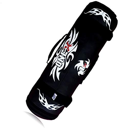 Onex Power - Bolsa de Arena para Entrenamiento de Crossfit, sin Relleno, Color Arena, Color Negro, tamaño 10 kg