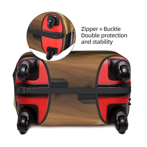 War Plane Printed Luggage Cover Elastic, Washable, Universal Fit 18-32 Inch Travel Suitcase Cover Easy To Identify4