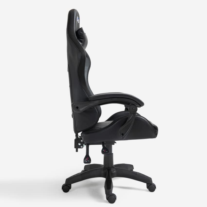 Produce Shop Sedia Poltrona Gaming LED RGB ergonomica Ufficio Cuscino Lombare poggiatesta The Horde
