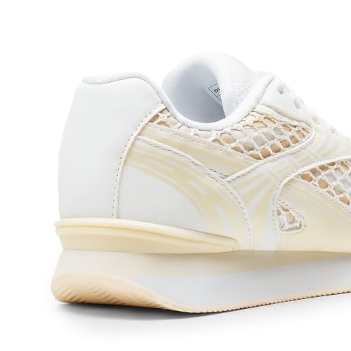 DREAM PAIRS DREAM PAIRS Women Fashion Sneakers Walking Comfortable Breathable Stylish Lightweight Retro Classisc Casual Lace Up Sportstyle Sneaker,Size 6,White,DWUMFN2508