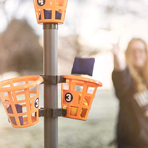 Creative Brainworks: B3 Bean Bag Bucketz; Outdoor Backyard Game For Adults And Family: Lawn Bean Bag Toss Party Game - Giant 5' Camping, Tailgate, Beach, Cornhole Alternative Game Set #TOP3