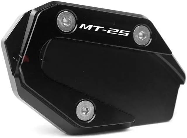 motorcycle Foot Plate Pad For Y&AMAHA MT 03 25 YZF R3 R25 MT03 YZFR25 YZFR3 2014-2020 2019 Motorcycle Kickstand Foot Side Stand Extension Pad Support Plate