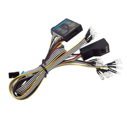 Luces Vehículo RC para solucionar la falta de visibilidad en giros y frenadas