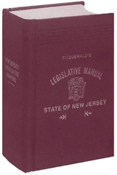 Hardcover Fitzgerald's Legislative Manual State of New Jersey Book