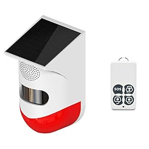 WANGZUN Smart Solar Strobe Light, Tuya Smart Wifi Infrarood Detector, Pir Bewegingsmelder, Draadloos Alarm, Smart Anti…