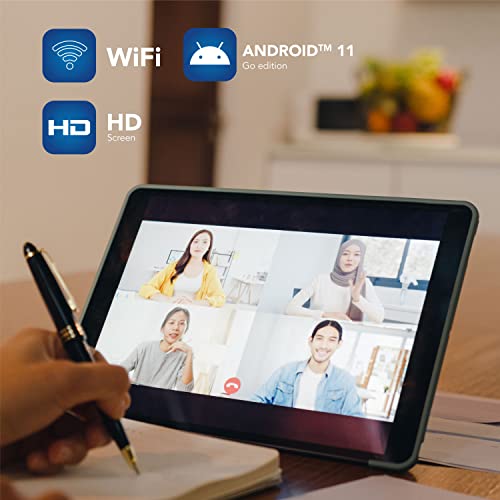 Hyundai Hytab Plus 10 Inch Android Tablet - Hd Display, 3Gb Ram 32Gb Storage Quad-Core, Android 11, Fast Ax Wifi, Microsd Slot, 6000 Mah With Screen Protector, Stylus And Wire Earbuds Included #TOP6