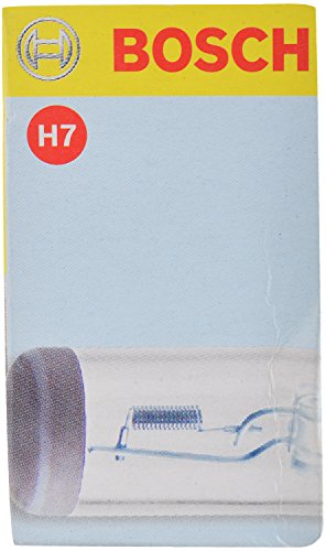 Image of Bosch F002H50037 H7 Halogen Headlight Bulb (12V, 80W, Px26D), Clear (Pack of 2)