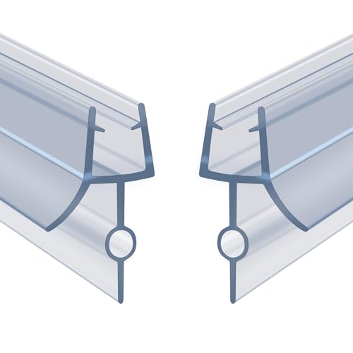 Flintronic Duschdichtungen für Duschtüren 40cm, Ersatz Dichtung 4-6mm...