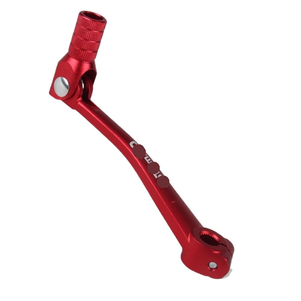 Teknui Qx Red Motorcycle Gear Lever Motorcycle Folding Gear Shift Lever For Kayo Bosuer 110 125 140 150 160 250Cc Dirt Bike Pit Bikes Gear Lever