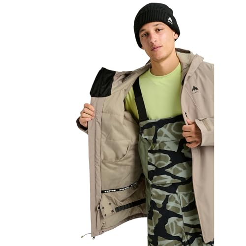 Image of Burton Men's Reserve 2-Layer Insulated Jacket - Waterproof Winter Snowboard Jacket with Helmet Compatible Hood