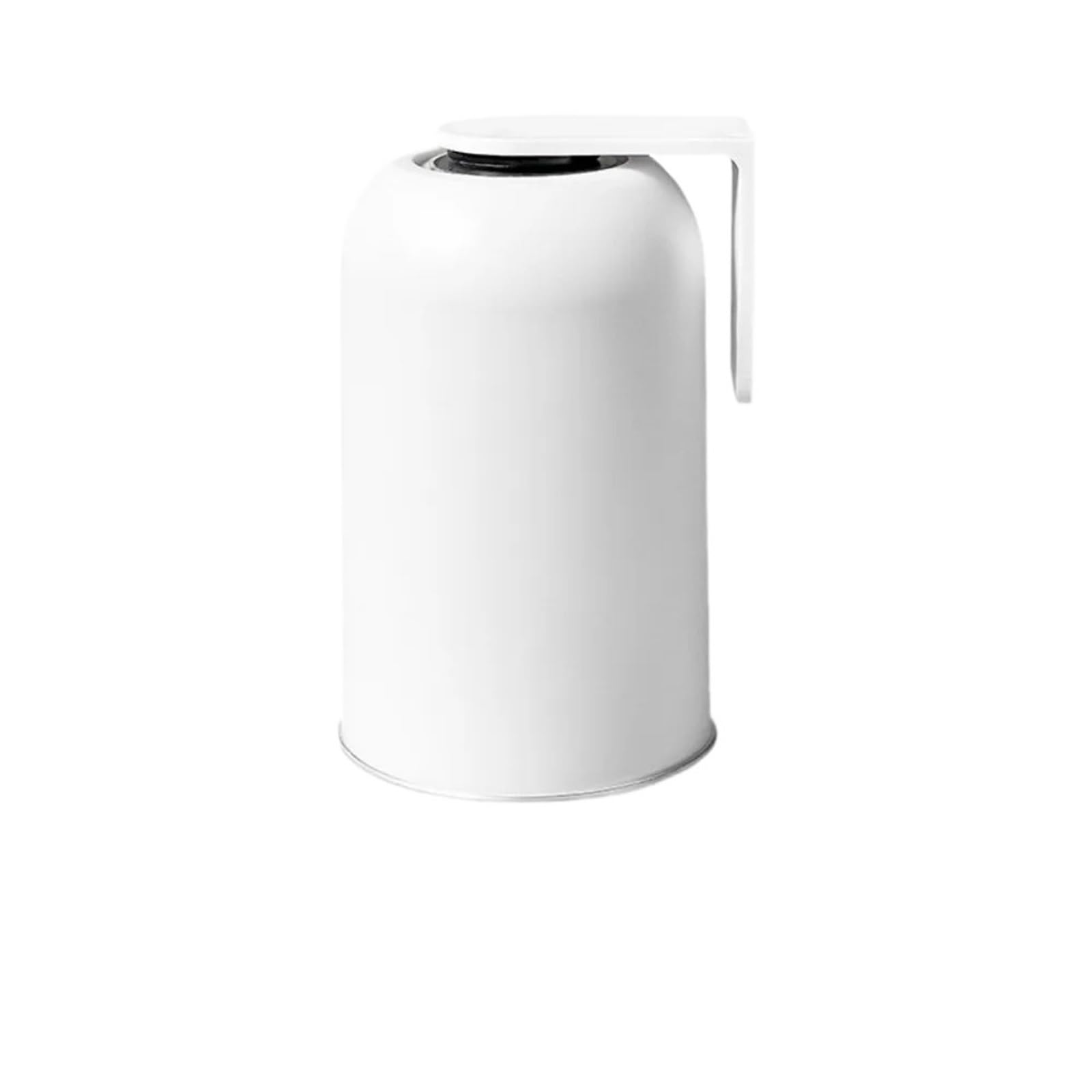 1Pcs Large Capacity Mouthwash Cup Wall Mounted No Punching Tooth Brushing Space Saving For Bathroom, Washroom(White)