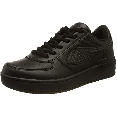 Kappa Unisex Bash Lr Oc Sneaker, Black, 7 UK Cover