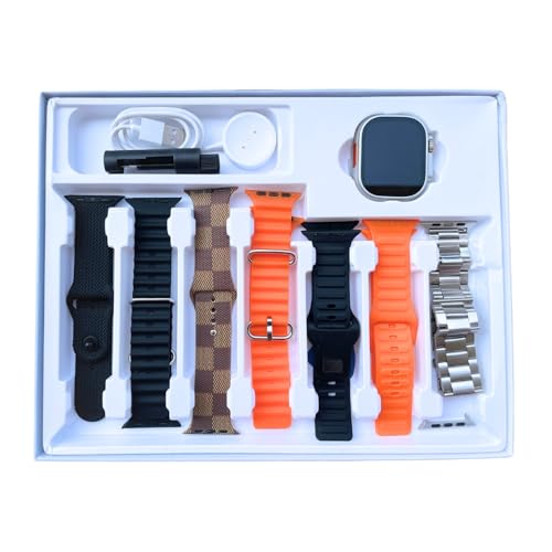 Image of SE HUB smartwatch 7-in-1 with SIM Card, HD Camera, 8 Gb Ram & 64 Gb Storage | Fitness Tracker, Bluetooth Calling, Heart Rate Monitor, Music & More | Ultimate Watch for Daily Use & Gifting (Silver)