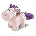 NICI 42333 Theodor and Friends Kuscheltier, Weiß/Violette