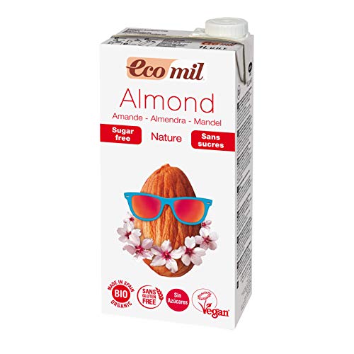 Nutriops Ecomil Almond Nature 1 Litro Tetra Brick 1 Litro - Sin Azucar 200 g