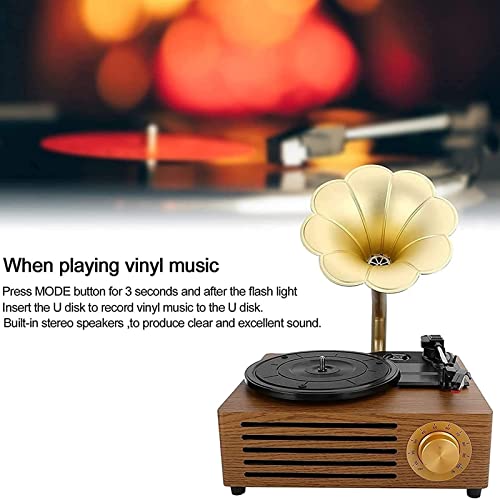 Tourne-Disque Bluetooth, Lecteur de disques Vinyle avec Grands Haut-parleurs, Haut-parleurs intégrés, Plateau tournant à… - Les Beatles, Paul McCartney, John Lennon, RIngo Starr, George Harrison Tourne-Disque Bluetooth, Lecteur de disques Vinyle avec Grands Haut-parleurs, Haut-parleurs intégrés, Plateau tournant à… – Image 4