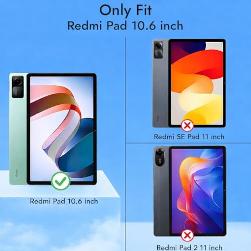 Image of Argus Tempered Glass Screen Protector for Xiaomi Redmi Pad 10.61 Inch (2022) - 9H Hardness, HD Clear, Anti-Scratch & Smudge Resistant, Bubble-Free Easy Installation (Pack of 1)