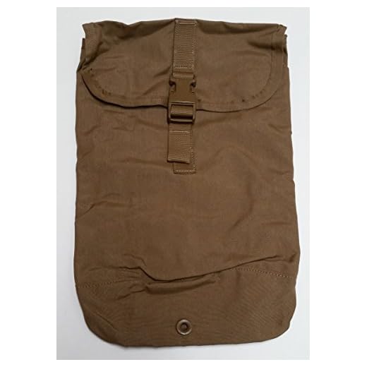 Army USMC FILBE Hydration Pouch Genuine Issue 8465-01-600-7887 Coyote