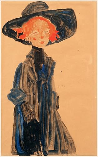 Image sur toile Egon Schiele decoration scandinave pour une chambre a coucher zen