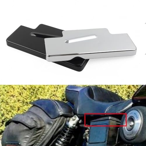 Couvercle supérieur de batterie de moto de finition supérieure pour Dyna 1997-2005