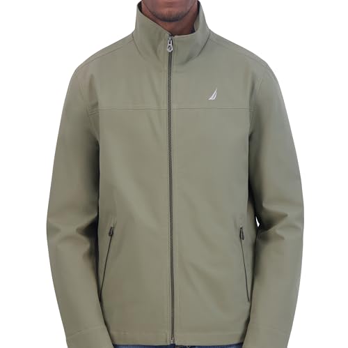 Image of Nautica Men's Golf Jacket - Casual Wear Windbreaker Jacket, Regular, Big & Tall Sizes