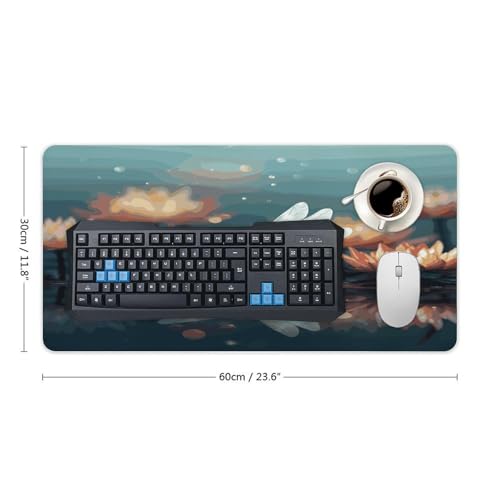 Mouse Pad Grande Antideslizante de Goma 60x30 cm miniatura 2