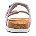 Torotto Kids Sandals Boys Girls Slide Summer Non-slip Cork Glitter Toddler Slippers with Adjustable Straps for Indoor & Outdoor(Soft Pink-37)