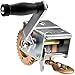 SoB 600lbs Hand Crank Winch - 8m (26ft) Strap Manual Boat Trailer Winch - Two-Way Adjustable, Corrosion Resistant