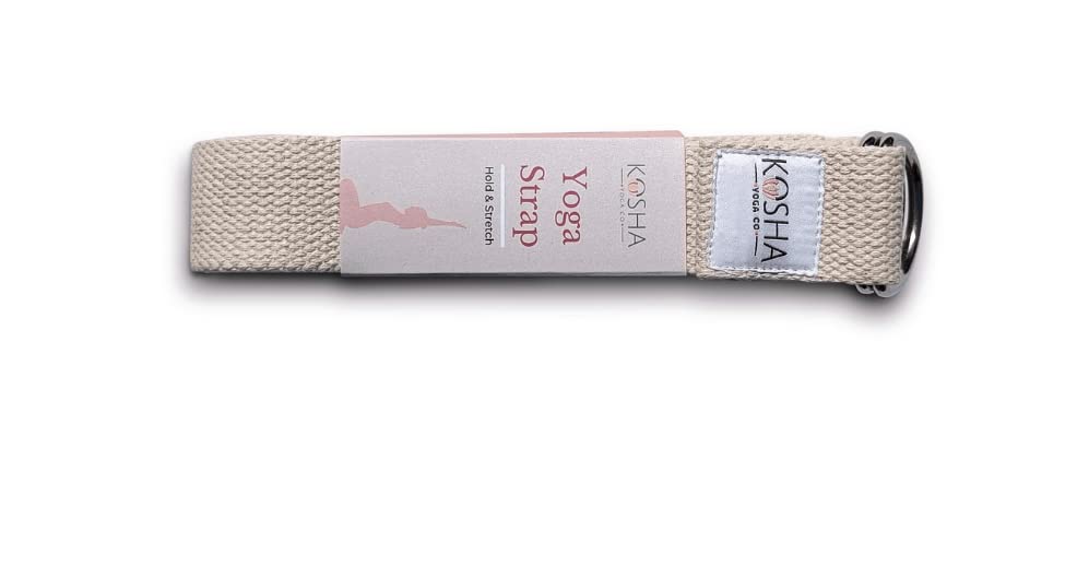 Kosha Yoga Co Cotton Yoga Belt & Yoga Strap (Cream) (B0BZVTL27C) Amazon Price History, Amazon Price Tracker