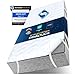 Produktbild LILENO HOME Matratzenschoner 90x200 cm - Matratzenauflage 90x200 atmungsaktiv u. waschbar- extra weicher Matratzenschoner als Matratzen-Cover u. Schoner für Topper, Boxspringbett u. als Unterbett