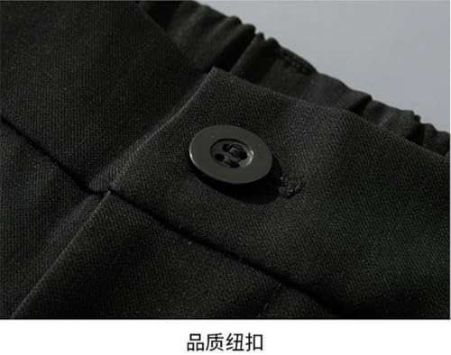 Easemotions Mens Super Stretch Ice Silk Comfort Everyday Pants, Slim Fit Lightweight Breathable Casual Trousers with Pockets3